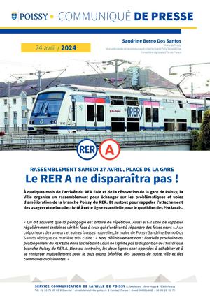 Rassemblement RER A