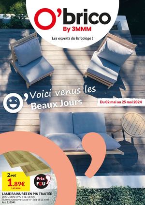 O'brico Mai 2024 - Voici venus les Beaux Jours