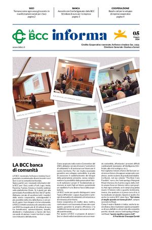 La Bcc Informa Maggio 2024