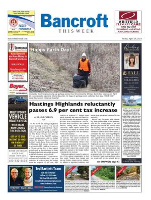 Bancroft This Week Apr 26, 2024
