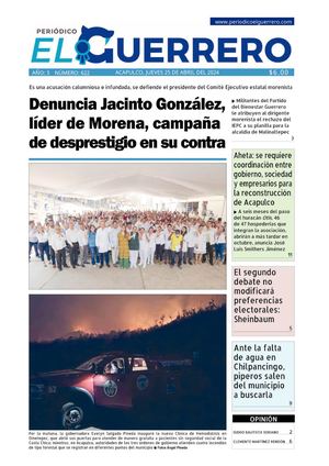 Jueves 25 de Abril del 2024