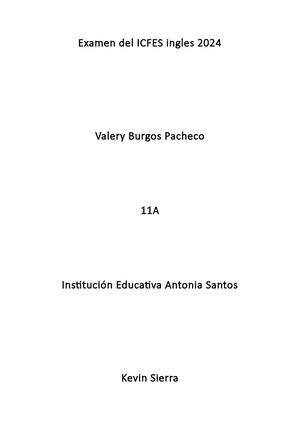 Examen Del Icfes Ingles (1)