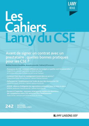 Les Cahiers Du Cse 1223