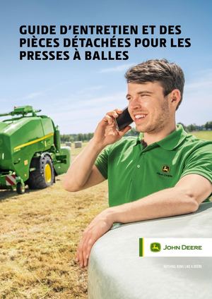 Guide d’entretien et des pièces détachées pour les Presses à Balles