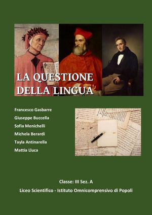 La Questione Della Lingua Italiana