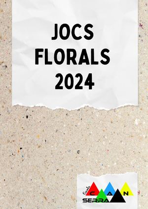 Jocs Florals 2024