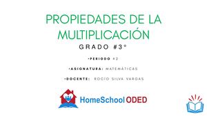 Propiedades De La Multiplicación 3
