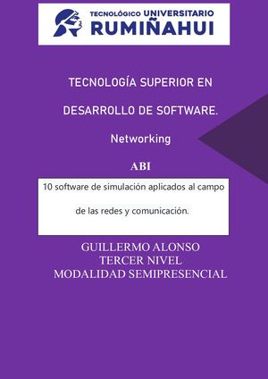 10 software de simulación aplicados al campo  de las redes y comunicación.