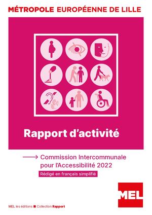 Rapport d’activité - Commission Intercommunale  pour l’Accessibilité 2022