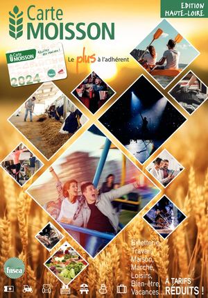 Carte Moisson 2024