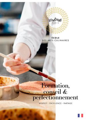 Plaquette Generale Ecole Lenotre