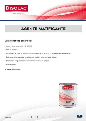 Full Agente Matificante ES