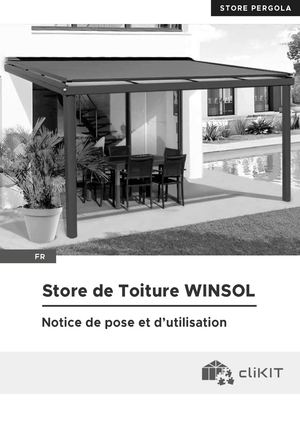 Notice Store de Toiture WINSOL | CliKIT