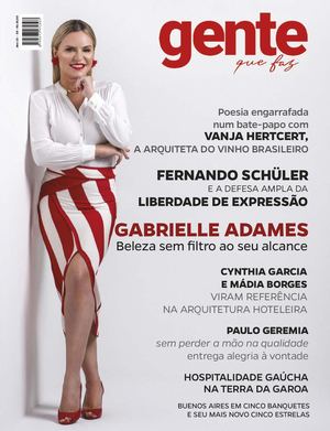 REVISTA GENTE QUE FAZ - EDIÇÃO 59 - GABRIELLE ADAMES