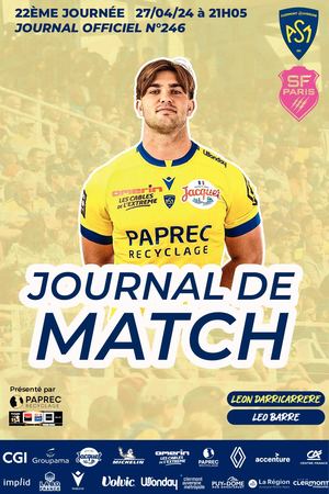 Journal de Match #ASMSFP 2024