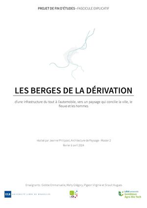LES BERGES DE LA DÉRIVATION - JEANNE PHILIPPOT