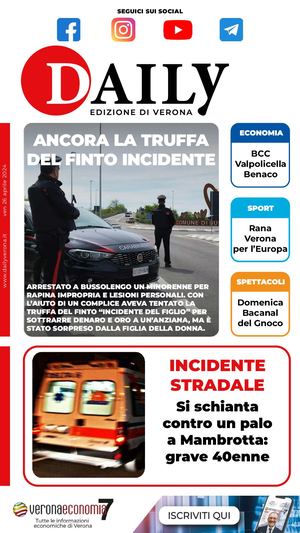 Daily Verona 26 Aprile 2024