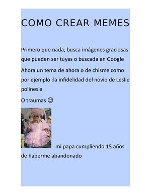 Como Crear Memes Xd