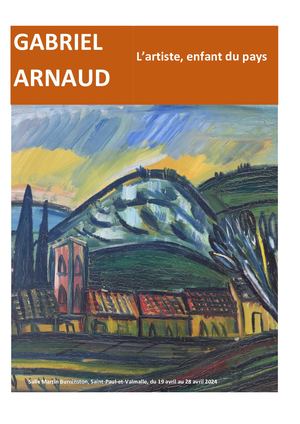 Catalogue exposition Gabriel Arnaud : L'enfant du pays