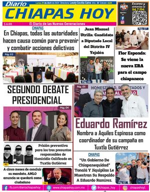 Chiapas Hoy 29 Abril 2024