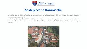 Se déplacer à Dommartin V2