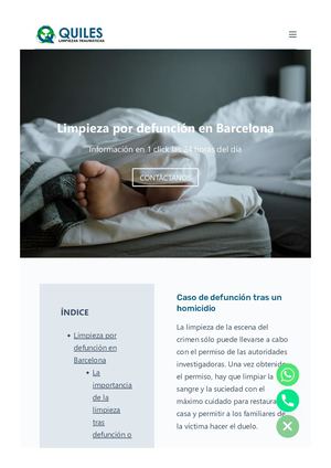 Limpieza Por Defunción O Fallecimiento En Barcelona 603 380 004