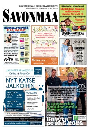 Savonmaa 18 1.5.2024