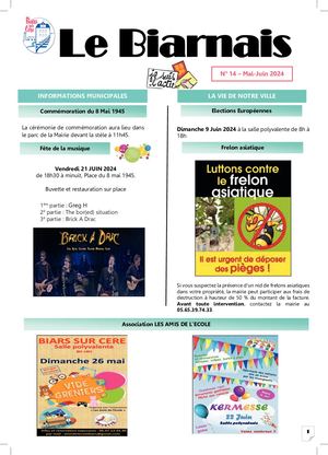 Biarnais mai-juin 2024
