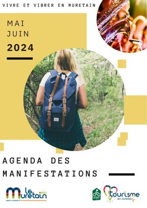 Agenda des manifestation du Muretain Mai Juin 2024