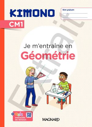 Kimono Cahier de géométrie CM1 - Extrait