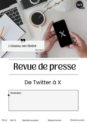 Revue de presse