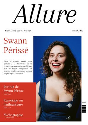 Travail  journalistique sur Swann Périssé