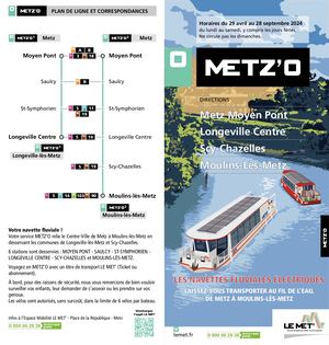 Les horaires de Metzo