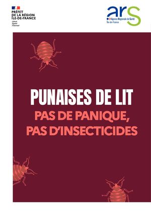 PUNAISES DE LIT - BROCHURE A5