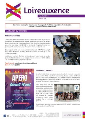 Flash Infos Loireauxence Mai 2024