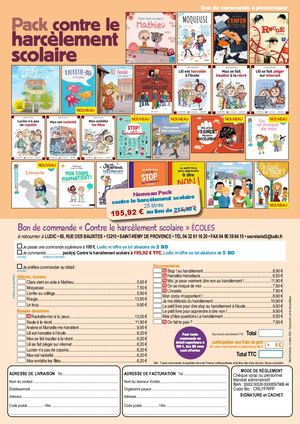 Pack contre le harcèlement scolaire - écoles