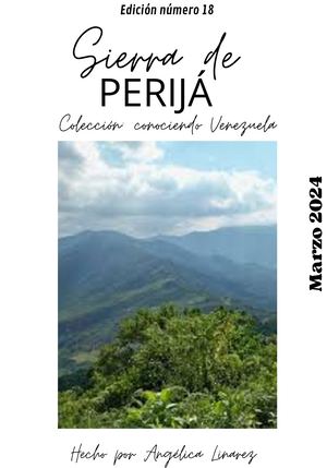 Revista digital: sierra de Perijá Angelica Linarez 3B