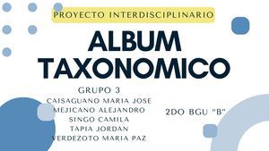 Album Taxonomico (1)