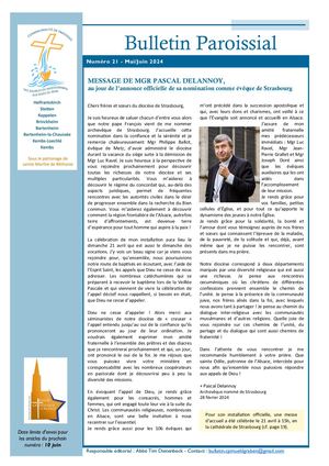 Bulletin Mai / Juin 2024