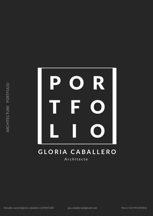 Portafolio Gloria Caballero