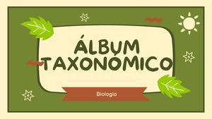 ALBUM TAXONOMICO GRUPO 7