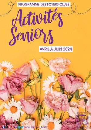 Programme Foyers Club d'avril à juin