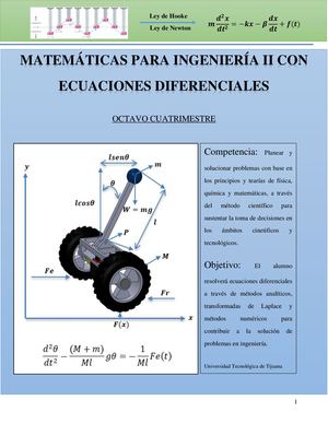 Manual De Matematicas Para Ingenieria Ii