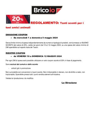 Isola dei Tesori_Buoni 20% su 25€_Dal 10 Al 12 Maggio 2024