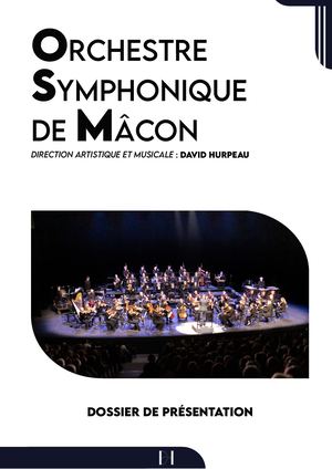 Orchestre Symphonique de Mâcon - dossier de présentation