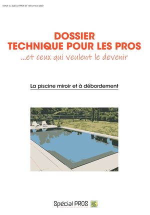 Extrait SP55 - La piscine miroir et à débordement
