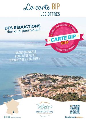 Catalogue des Offres Carte Bip 2024