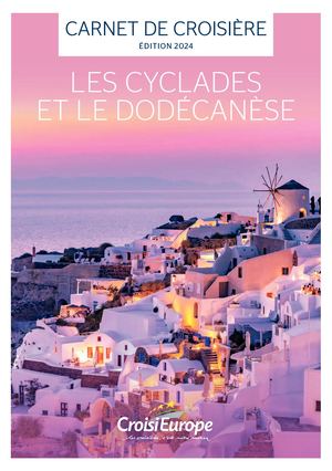 Carnet de croisière Cyclade ANA 2024 FR