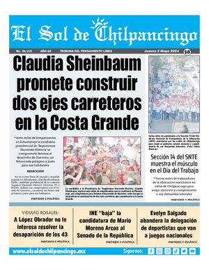El Sol De Chilpancingo 2 Mayo 2024