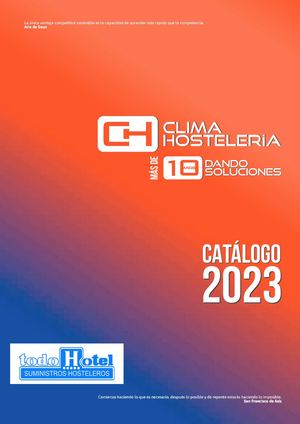 Catalogo Climahosteleria